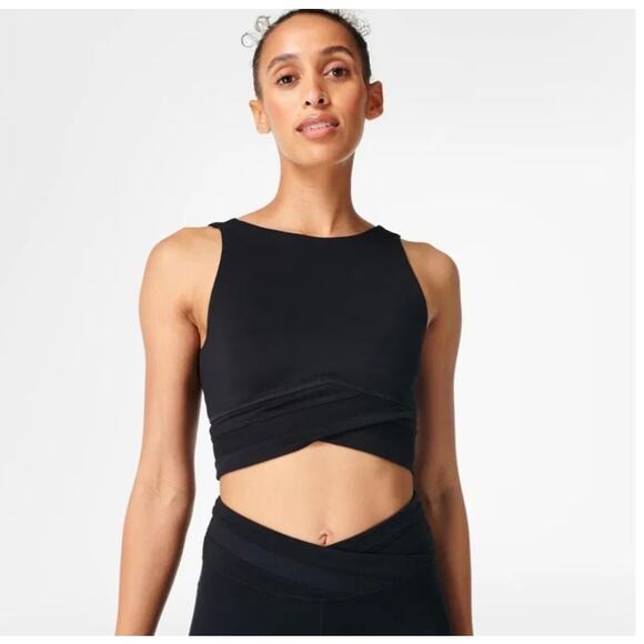 SWEATY BETTY All Day Wrap Waist Tank Top - Small - Picture 1 of 5
